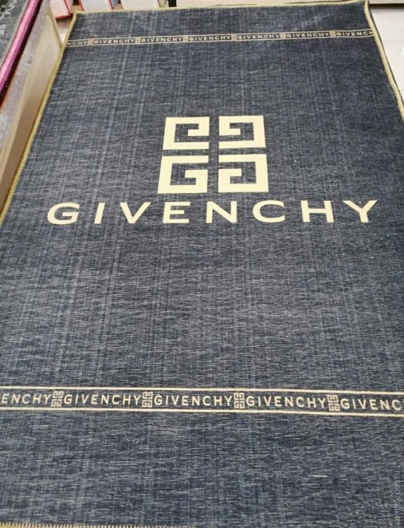 Ковер безворсовый 120х180 см Givenchy серый