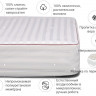 Наматрасник Mirson DeLuxe Cotton Aloe Vera 60x120 см, №271 (непромокаемый с резинкой по периметру)