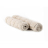 Набор ковриков для ванной Shalla Melba ekru молочный 40х60 см + 50х80 см