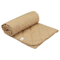 Одеяло Руно Шерстяное 52ШКУ бежевое облегченное 140х205 см