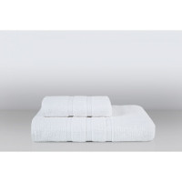 Набор полотенец Irya Cruz beyaz белый 50x90 см + 90x150 см 
