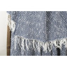 Плед-накидка Barine Wool Basket indigo синий 120x175 см