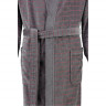 Халат мужской Cawo Textil Kimono 4846-72 antrazit / rot