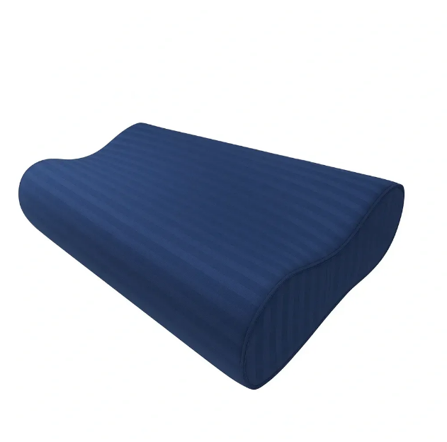 Наволочка U-tek Home Сатин Memory Wawe L Royal Blue Stripe 58х40х10.5 см