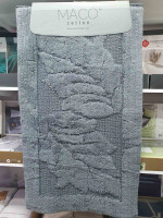 Набір бавовняних килимків для ванної Maco Cotton з 2 шт. 50x60 см + 60x100 см модель 21