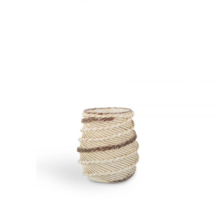 Стакан для зубных щеток Irya - Marva krem кремовый