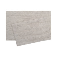 Набор ковриков для ванной Shalla Melba gri серый 40х60 см + 50х80 см 