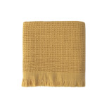 Полотенце Lotus Home Rius mustard горчичный 90х170 см