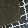 Набір килимків Homytex з 2-х штук 50x80+50x150 см, чорний