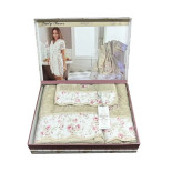 Набор полотенец Maison D'or LADY ROSES BEJ из 3-х шт (30x50 см, 50x100 см, 85x150 см)
