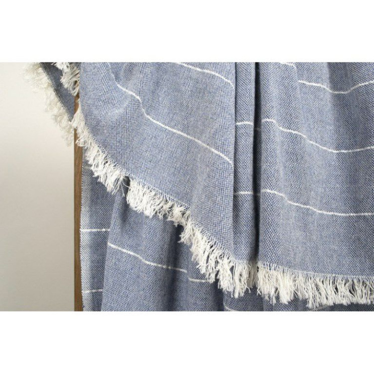 Плед-накидка Barine Gleam denim синий 120x165 см