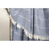 Плед-накидка Barine Gleam denim синий 120x165 см