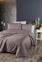 Постельное белье First Choice Timeless lilac сатин Delux 