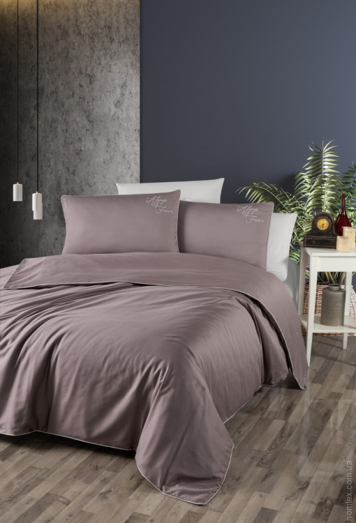 Постельное белье First Choice Timeless lilac сатин Delux 