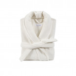 Халат unisex Lotus Home Bold New Microcotton off white махровый XL