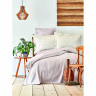 Набор постельного белья с покрывалом пике Karaca Home Fois lila 2020-2 лиловый pike jacquard евро 