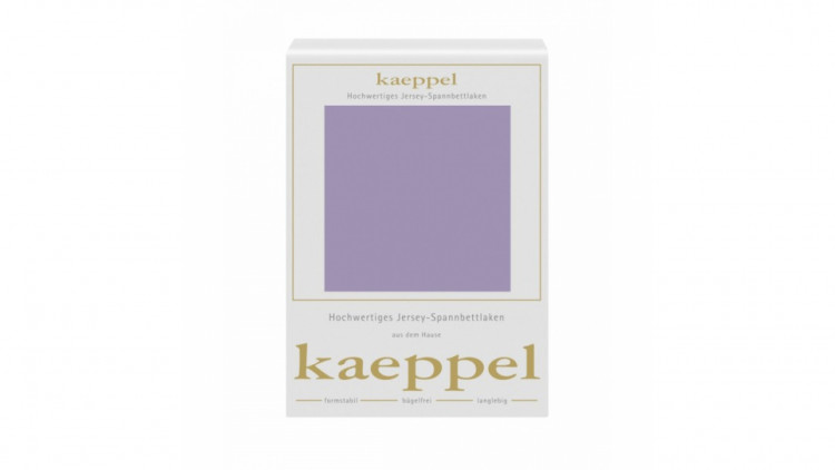 Простынь на резинке трикотажная Kaeppel 90-100х200+25 см цвет лиловый