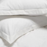Постельное белье сатин Lotus Home White Collection Classic белый евро