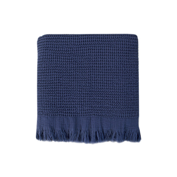 Полотенце Lotus Home Rius navy синий  90х170 см