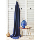 Плед трикотажний Nautica Home Spello lacivert синій 130х170 см