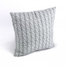 Подушка Руно декоративная Grey Braid 40x40 см