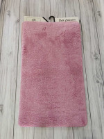 Набор ковриков для ванной Alessa 50x60 см + 60х100 см однотонный светло - розовый