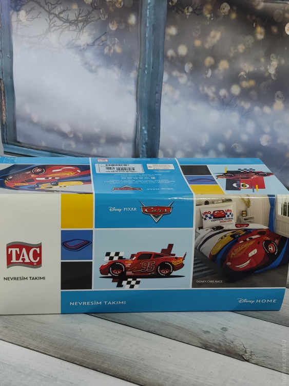 Постільна білизна TAC Disney Cars Race дитячий