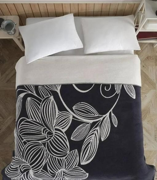 Плед Aksu бавовна-акрил 180x220 см, модель 6