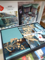 Постільна білизна Cotton Box Glorasa mint євро
