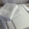 Постельное белье сатин - жаккард Romeo Home Ramses white евро