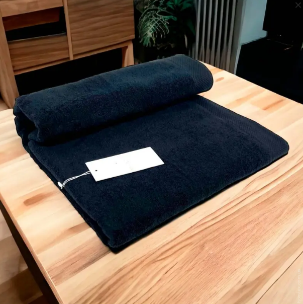 Полотенце махровое Maison D'or Artemis Black 85x150 см
