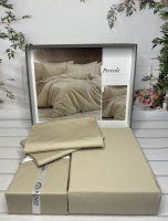 Постельное белье Romeo Home Percale тенсел бежевый