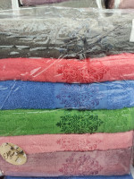Набор махровых полотенец Ekin Модель 5 70x140 см из 6 штук