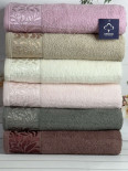 Набор махровых полотенец Sweet dreams из 6 шт. 50x90 см. модель 31