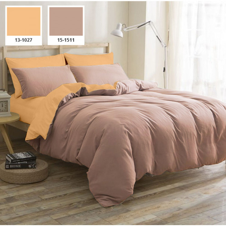 Пододеяльник Mirson Evelina (13-1027 + 15-1511) бязь KING SIZE 220х240 см