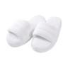 Тапочки махровые Lotus Home - Bold white L (36-40)