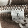 Хлопковый плед Belizza Damask kahve 200х220см