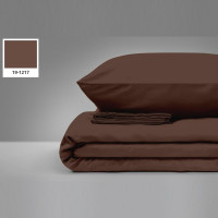 Наволочка Mirson 19-1217 Chocolate Perla бязь 50x70 см