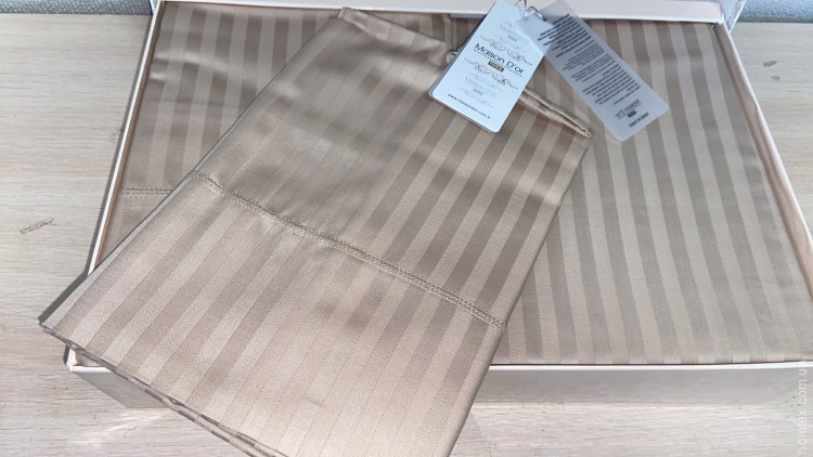 Постільна білизна Maison Dor New Rails beige (бежева) полуторна