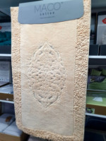 Набір бавовняних килимків для ванної Maco Cotton з 2 шт. 50x60 см + 60x100 см модель 24