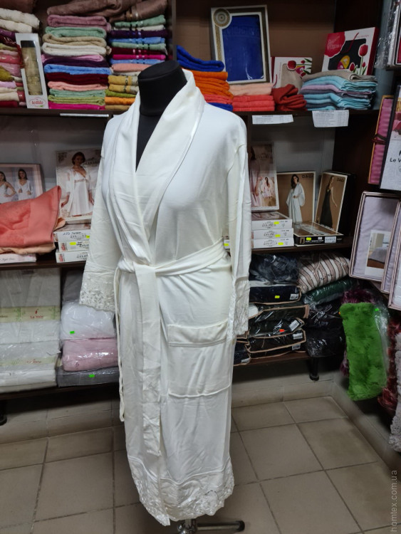 Халат Nusa NS-0117 крем