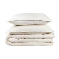 Набір ковдру з подушками Karaca Home Cotton бавовняний 195х215 см євро
