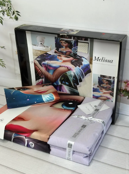 Постільна білизна ранфорс 3Д Diore Melissa