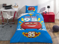 Постільна білизна TAC Disney Cars lets Race дитячий Постільна білизна TAC Disney Cars lets Race дитячий