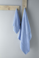 Полотенце Arya Solo Soft голубой 30x50 см