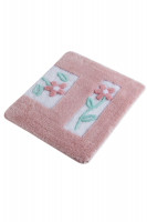 Коврик для ванной Chilai Home Linda Pembe 50x60 см