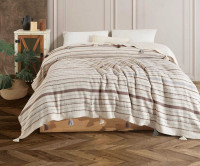 Покрывало - пике хлопковое Moss Home 220x240 см, модель 11