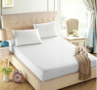 Простынь Almira mix Белая фланель премиум 230x250 см