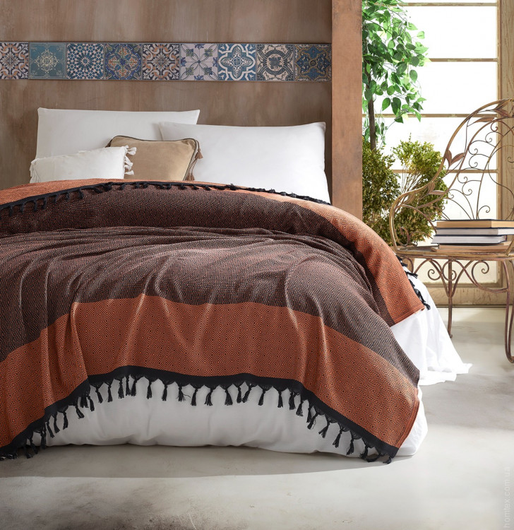 Плед Diva Lake Orange 205х200 см