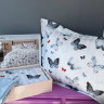 Постільна білизна Maison Dor BUTTERFLY VALLEY BLUE євро